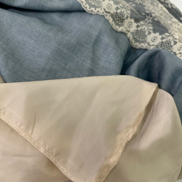 213 by Michelle Kim baby doll collared lace dress size Medium - Picture 7 of 11